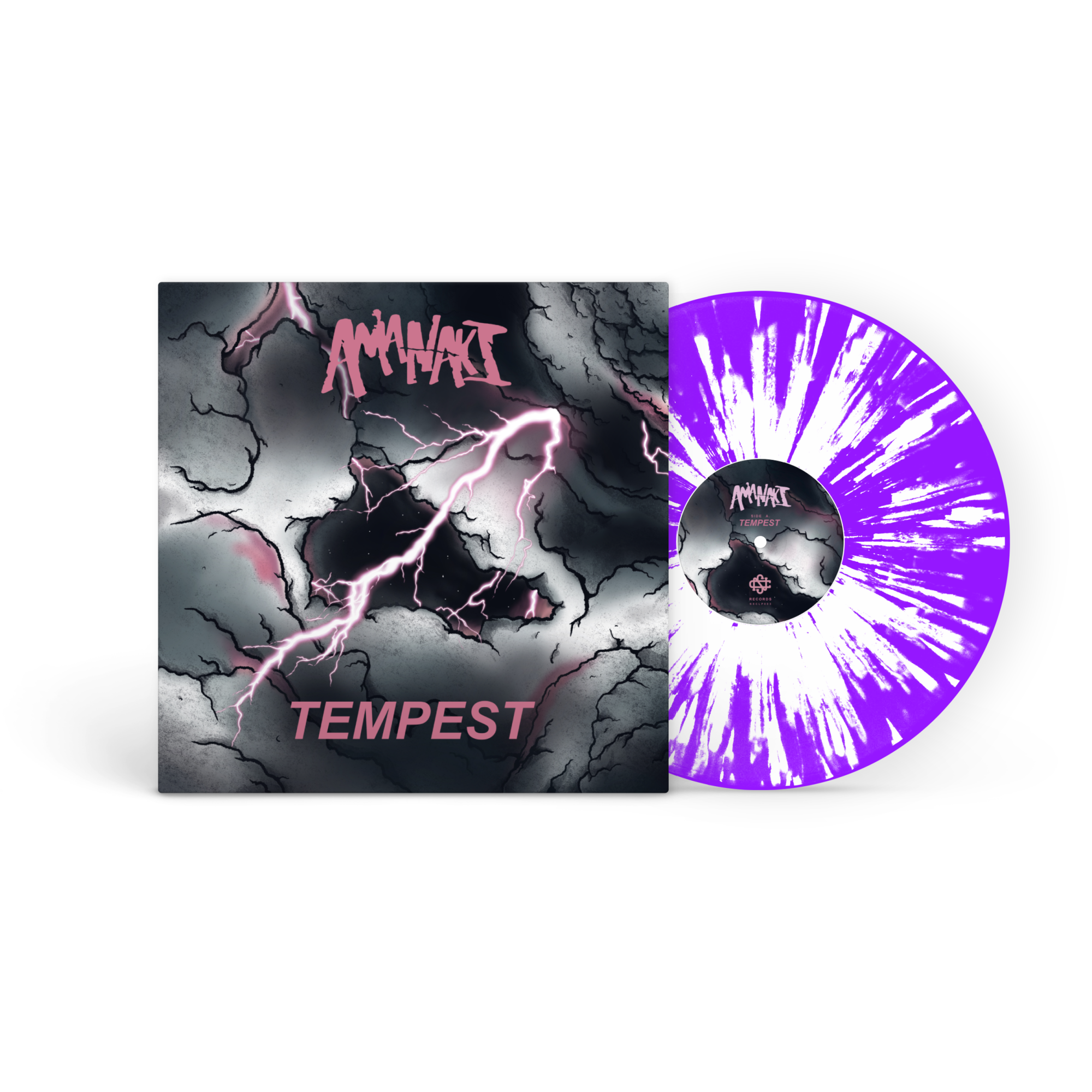 Amanaki - Tempest 'Purple Opaque w/ White Splatter' 12
