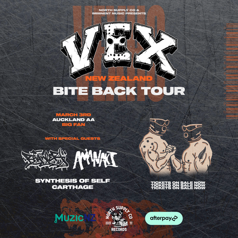 VEX HC (AUS) - New Zealand Tour - Auckland @ Big Fan ALL AGES