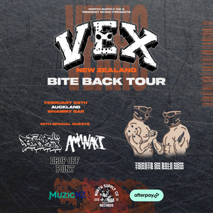 VEX HC (AUS) - 'Bite Back' NZ Tour - Auckland @ Whammy Bar R18