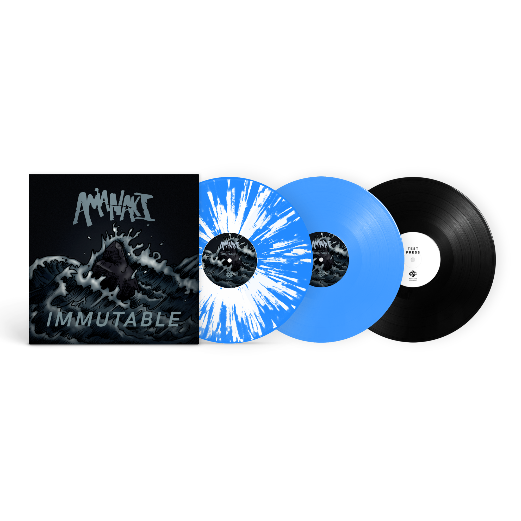 Amanaki - Immutable 'Test Press Bundle' 12" Vinyl *SIGNED*